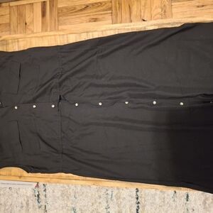 Old Navy Sz M Black Maxi Dress